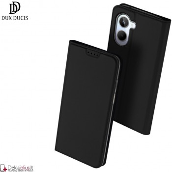 Dux Ducis Skin Pro dirbtinės odos dėklas - juodas (Realme 10) Dux Ducis Skin Pro dirbtinės odos dėklas - juodas (Realme 10)